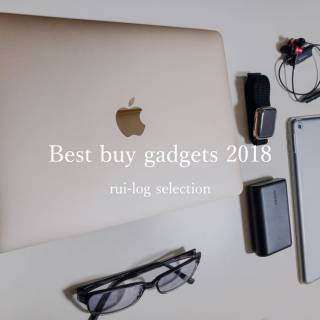 ルイログ的ベストバイガジェット2018