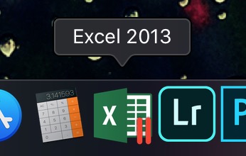 Parallelsデスクトップで起動するExcel