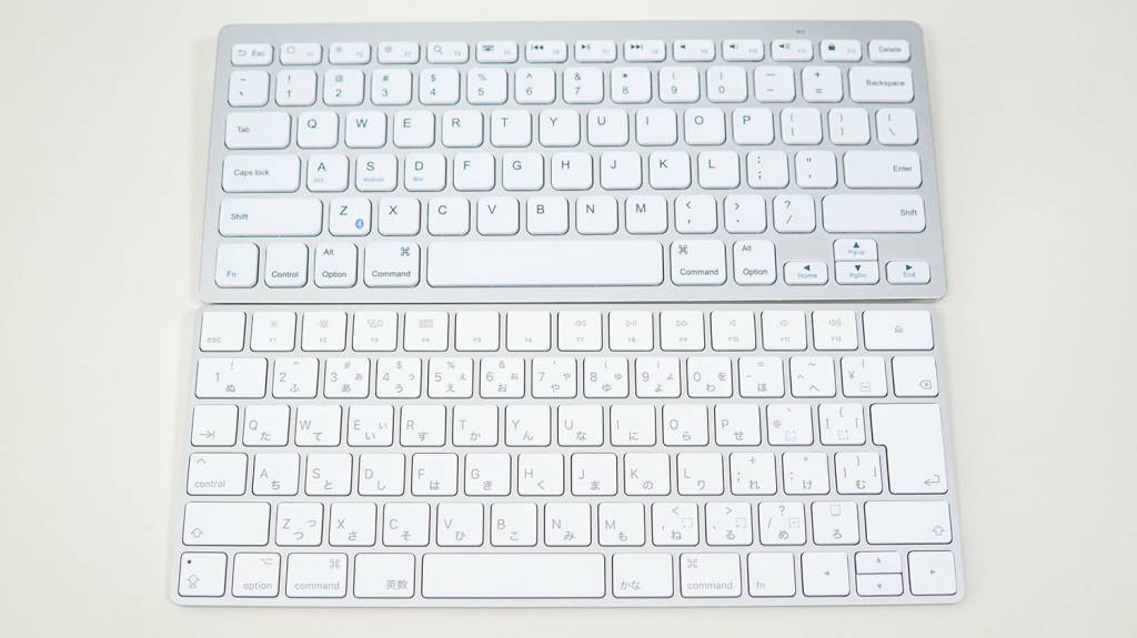 Apple Magic Keyboard [MLA22J/A]とAnkerウルトラスリムキーボードを比較