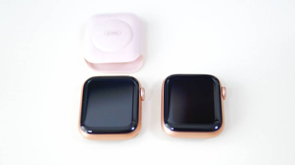 Apple Watch 6とApple Watch 4本体比較
