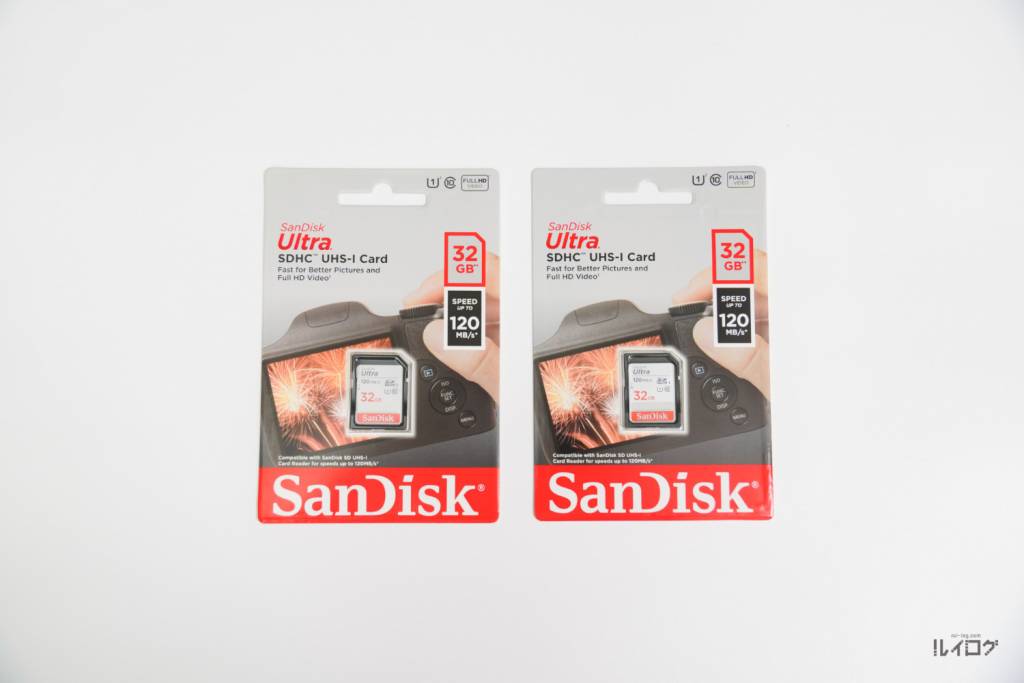 SANDISKのSDカード32GB