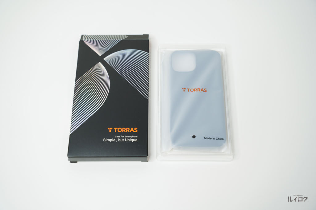 iPhone13mini用TORRAS極薄ケースのパッケージを開封