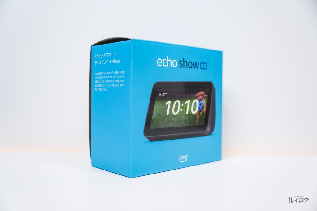 EchoShow5(第2世代)のパッケージ背面