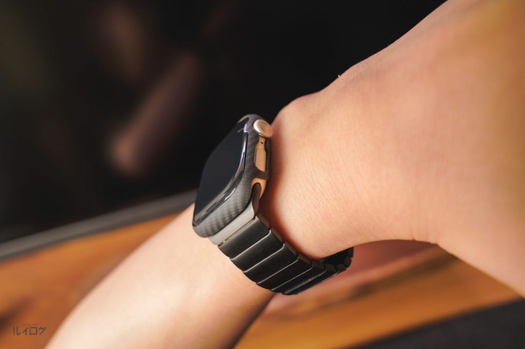 PITAKA Air Case for Apple Watch × リンクブレスレットタイプ