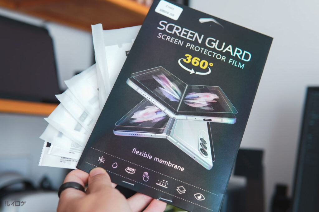 QLTYPRI Samsung Galaxy Z Fold 4 用保護フィルム