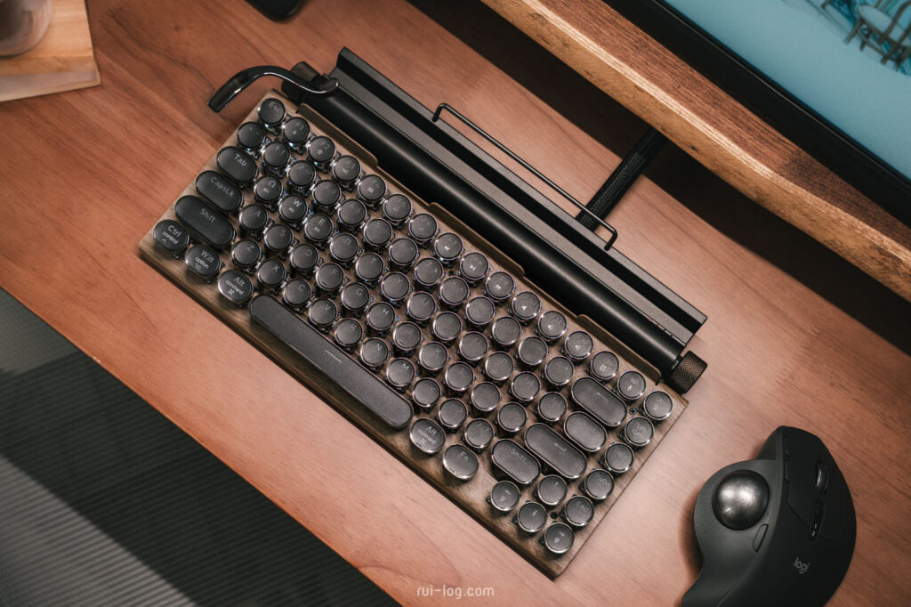 ヴィンテージワイヤレス機械式キーボード