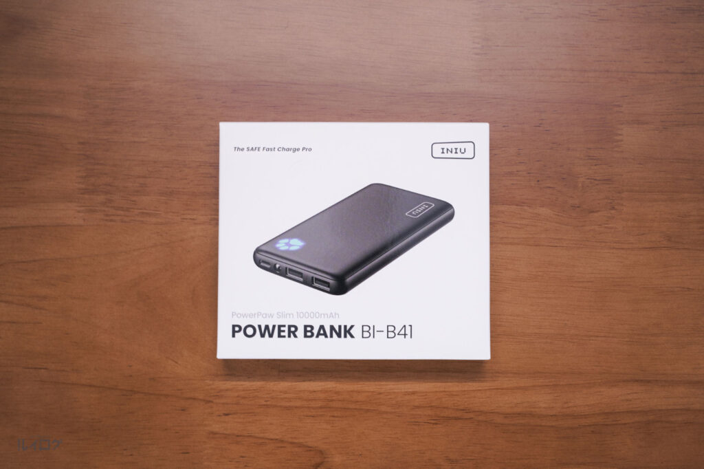 PowerPaw Slim 10000mAh POWER BANK Bl-B41のパッケージ