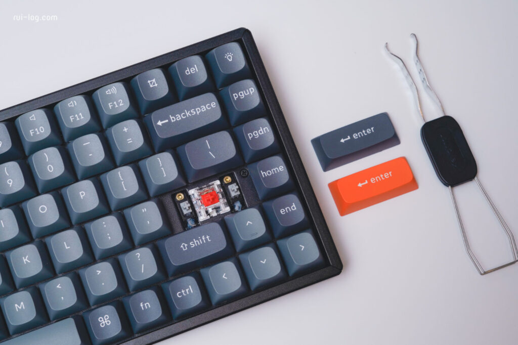 Keychron K2 MAX QMKのキーキャップを交換