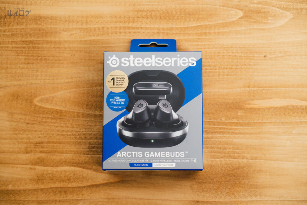 SteelSeries Arctis GameBuds ゲーミングイヤホンのパッケージ
