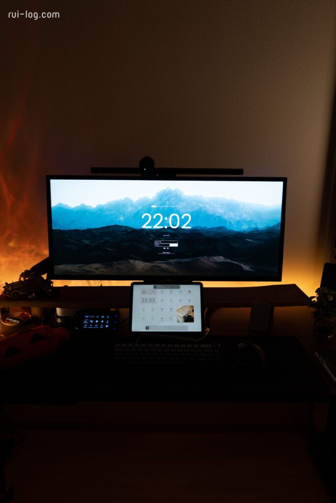 BenQ ScreenBar Pro モニターライトOFFの状態