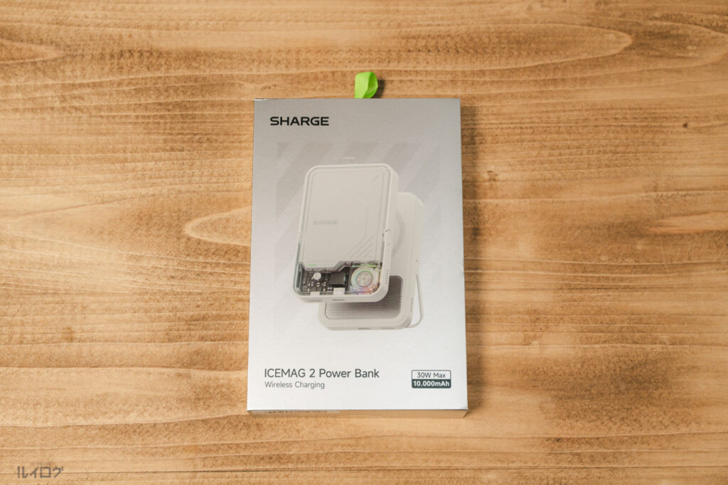 SHARGE ICEMAG 2 ワイヤレス充電器のパッケージ