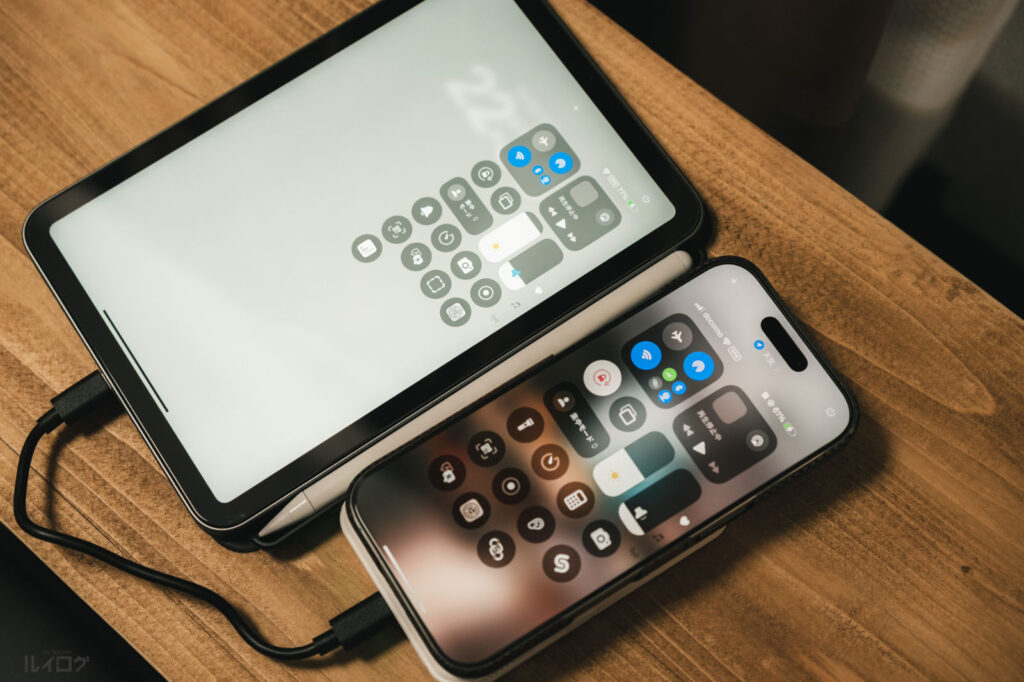 SHARGE ICEMAG 2 ワイヤレス充電器はワイヤレス充電と有線充電を同時にできる