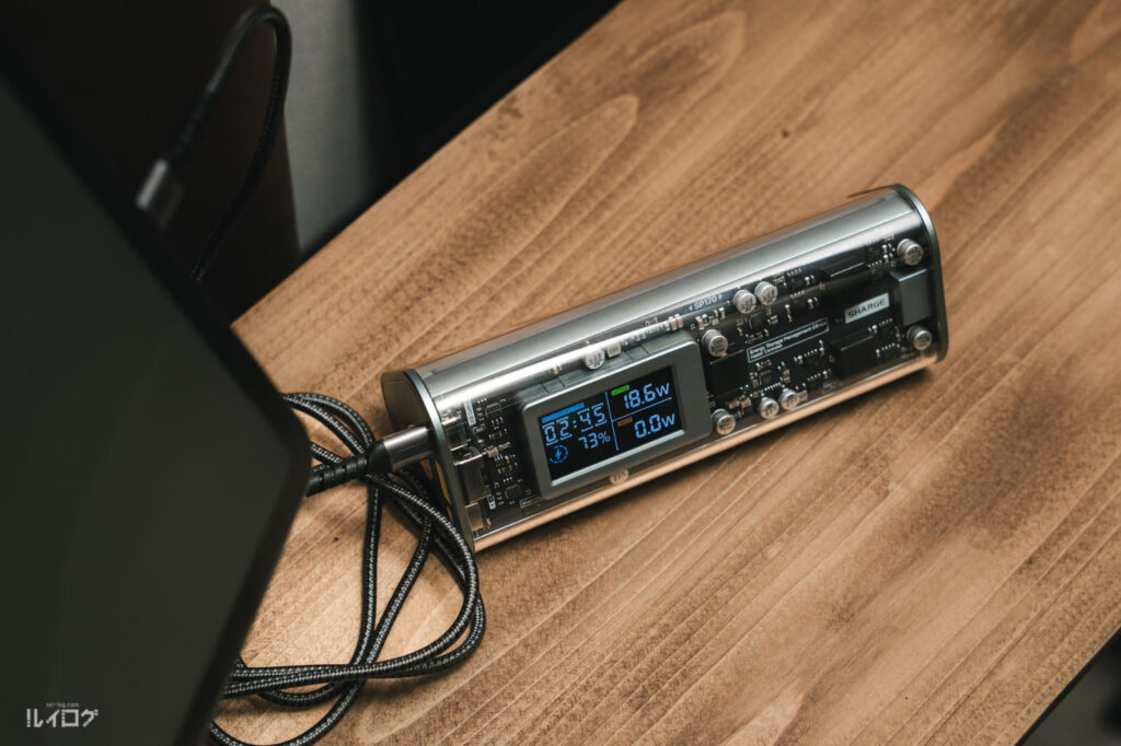 SHARGE Shargeek 170 モバイルバッテリーでiPadを充電