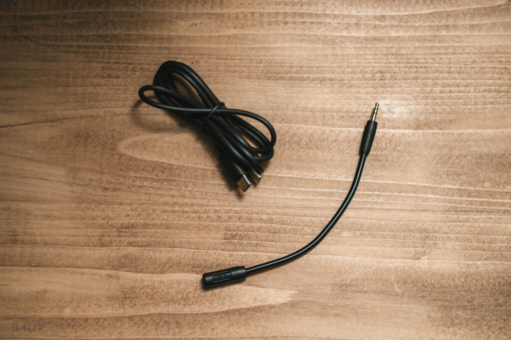 HAYLOU S40ヘッドホン付属のケーブル