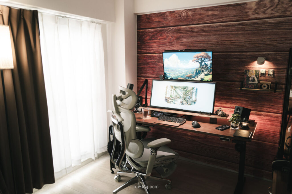 COFO Chair Premium 2 を導入したルイログPCデスクセットアップ