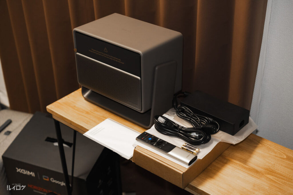 XGIMI HORIZON 20 Pro のパッケージ内容