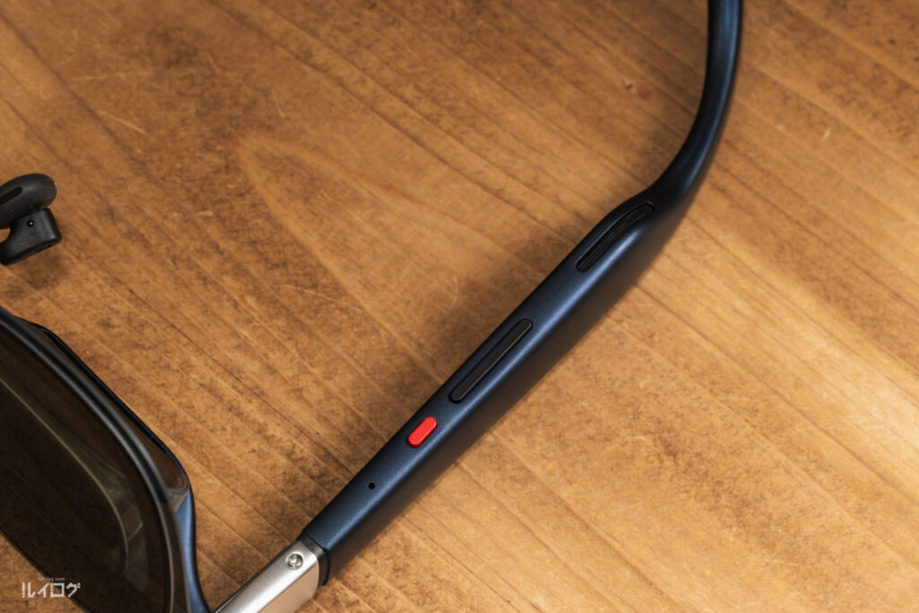 XREAL 1S本体のアップ