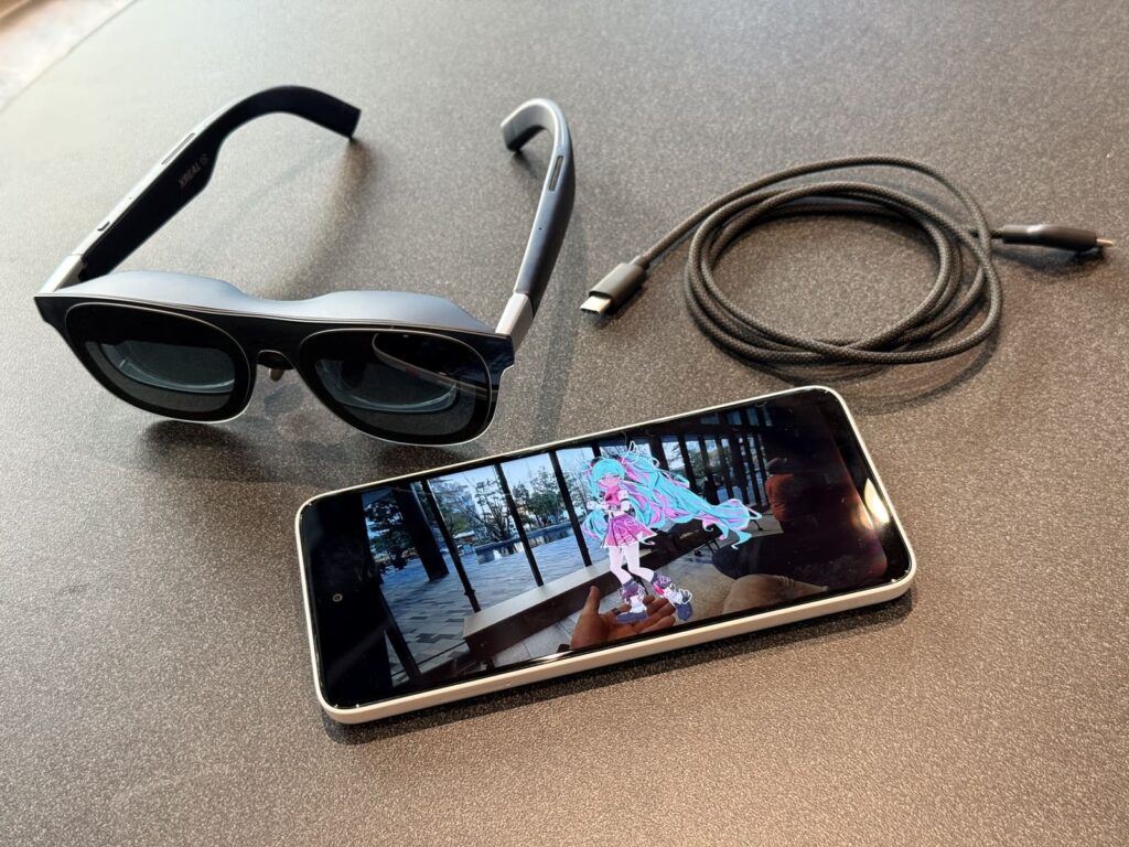 XREAL 1SとXREAL Beam Pro