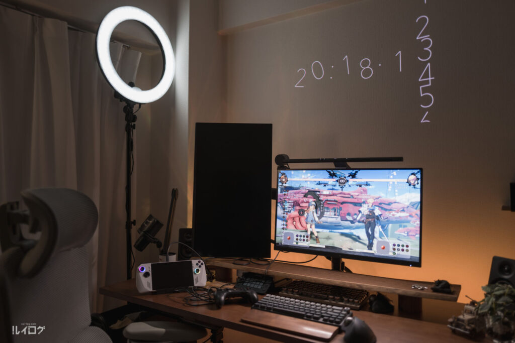 KTC H27P3を2K・120Hzへ切り替えてゲーム中