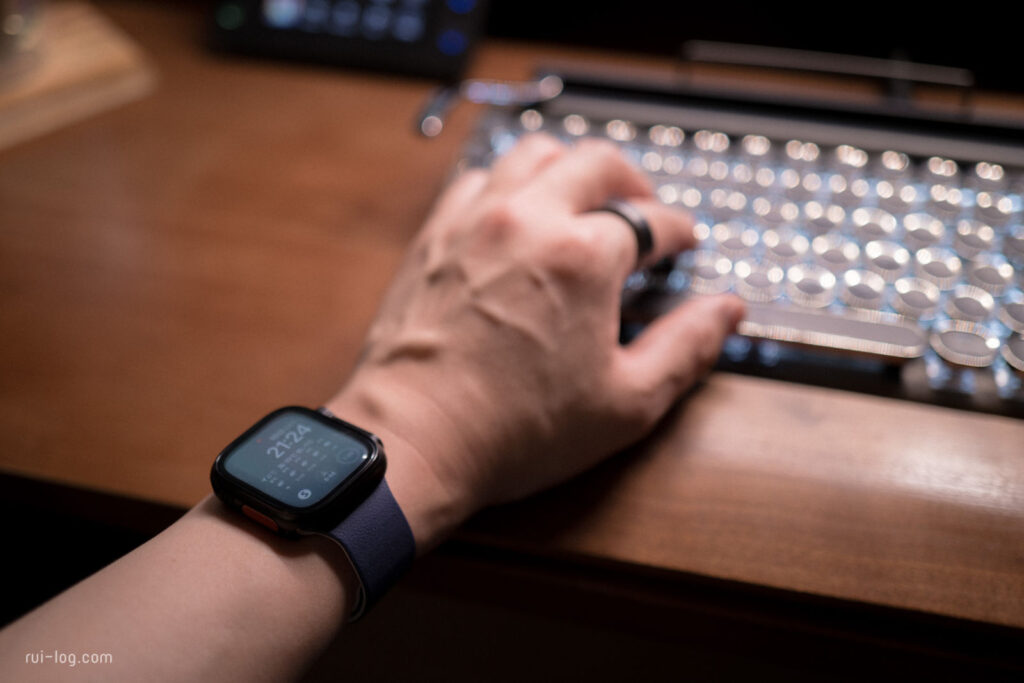 AppleWatchは長年使っている