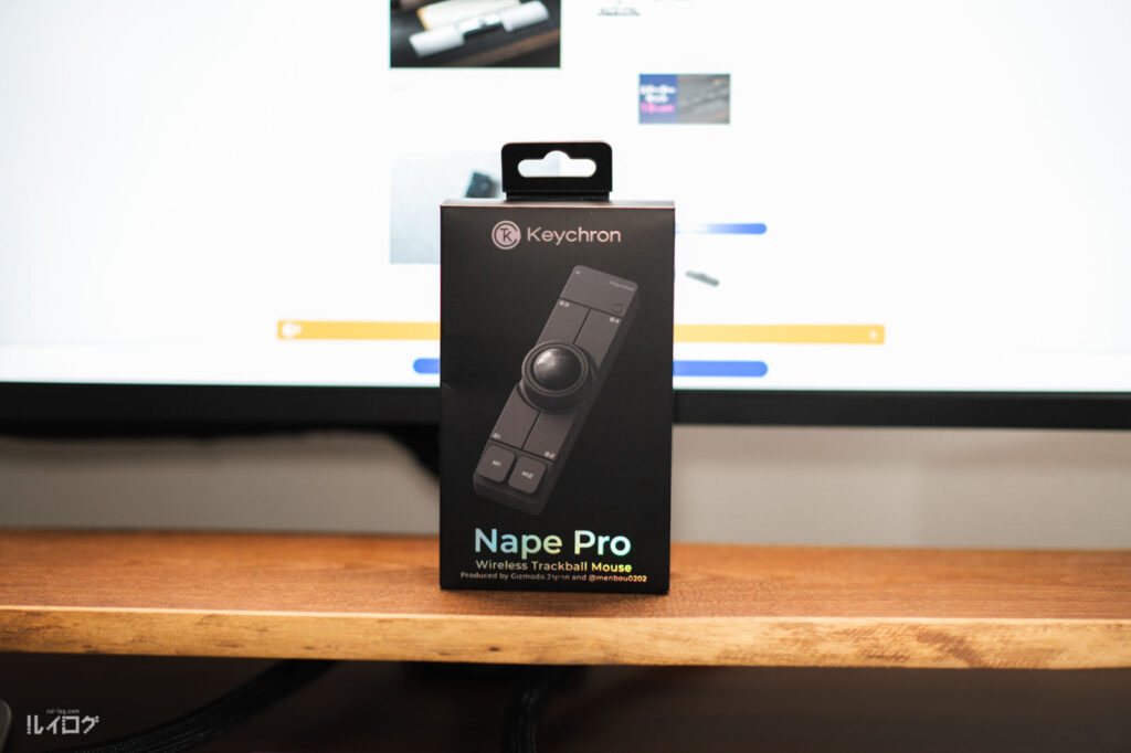 Keychron Nape Pro プロトタイプのパッケージ