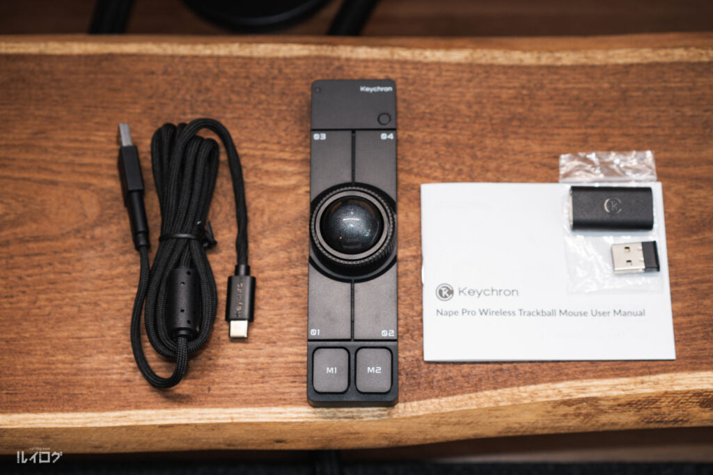 Keychron Nape Pro プロトタイプのパッケージ内容