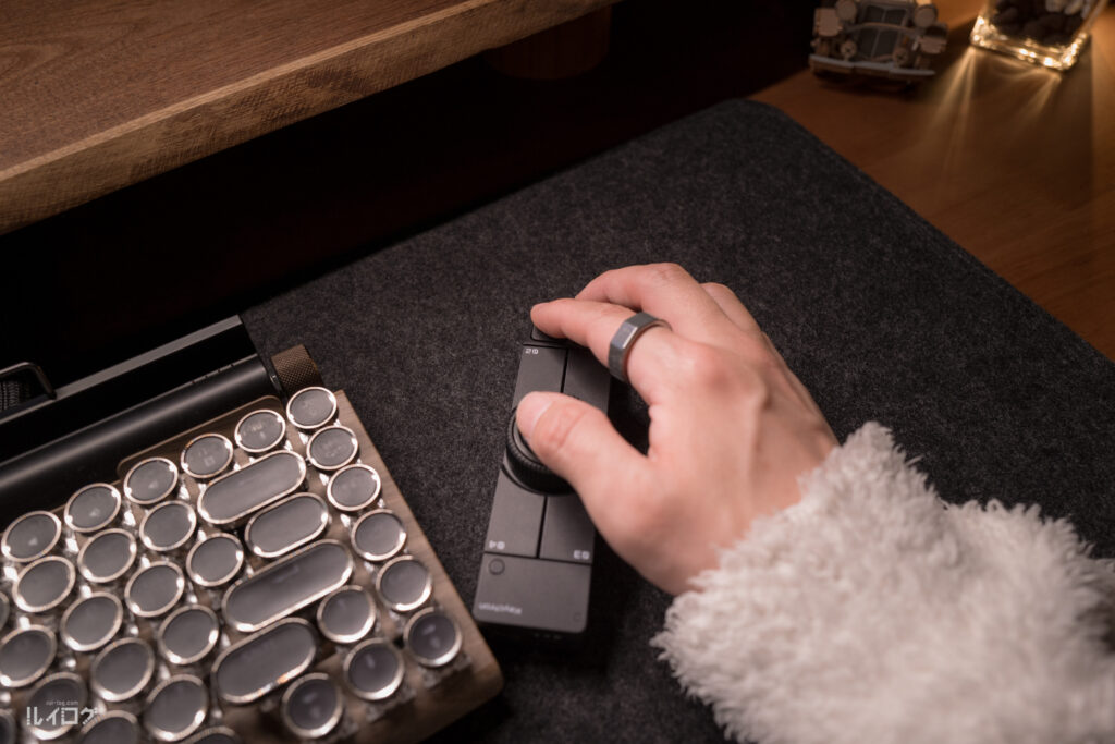 Keychron Nape Proはオクタシフトと言って8方向に回転させて使えるのが特徴