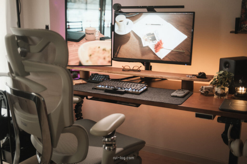 Edifier M90 を導入したルイログデスクセットアップ