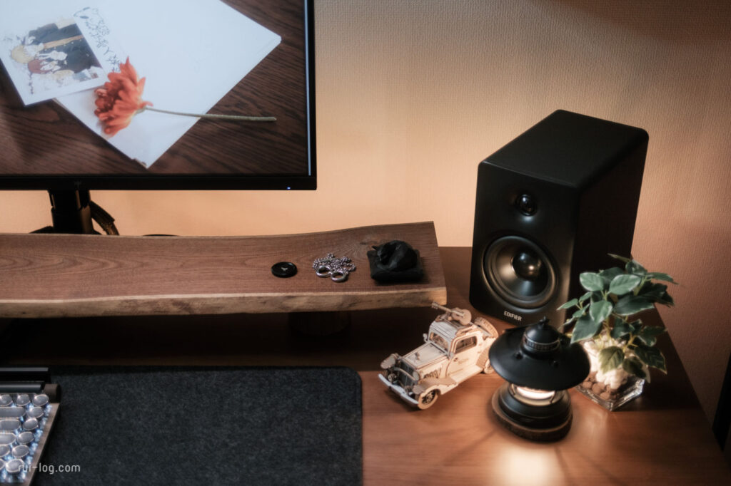 Edifier M90 を導入したルイログデスクセットアップ
