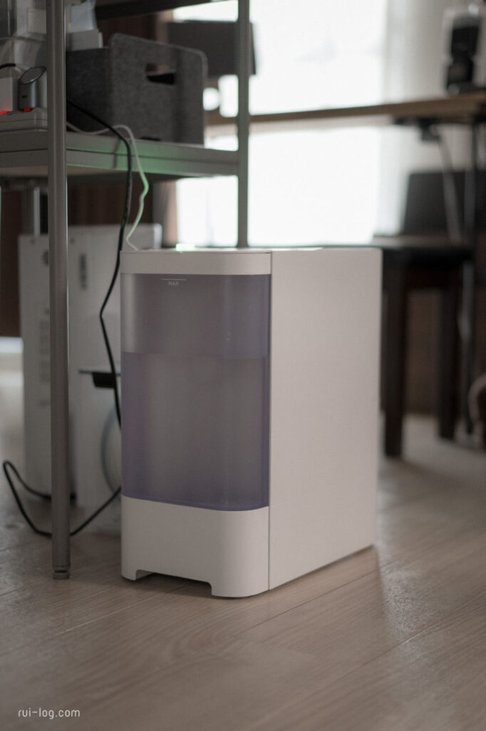 SwitchBot 気化式加湿器 をルイログがレビュー