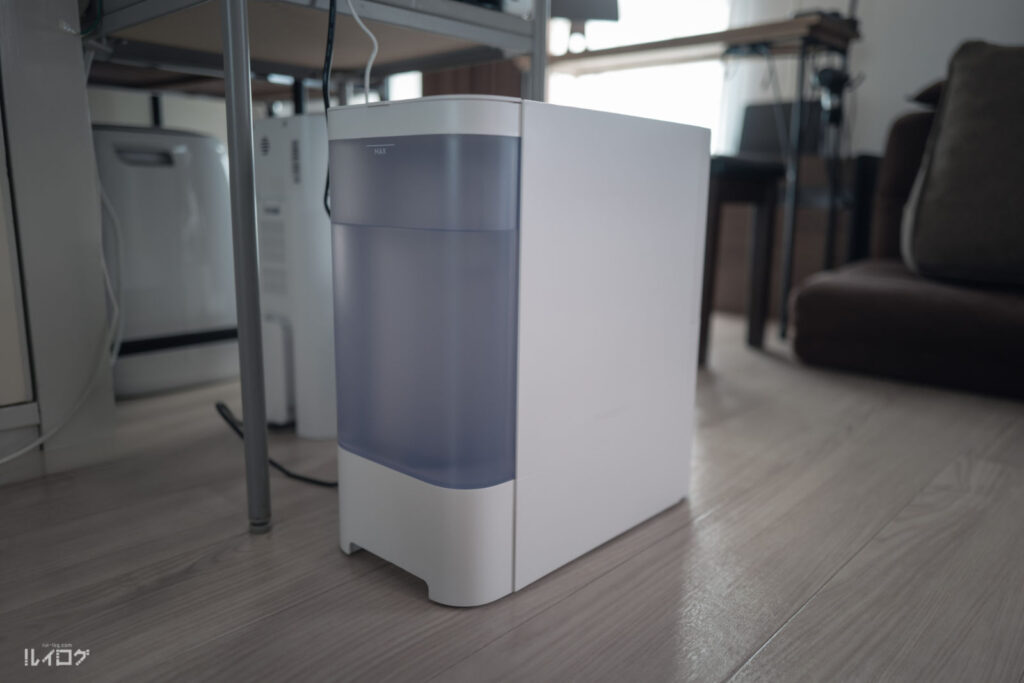 SwitchBot 気化式加湿器をルイログがレビュー