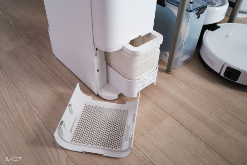 SwitchBot 気化式加湿器はお手入れもしやすい