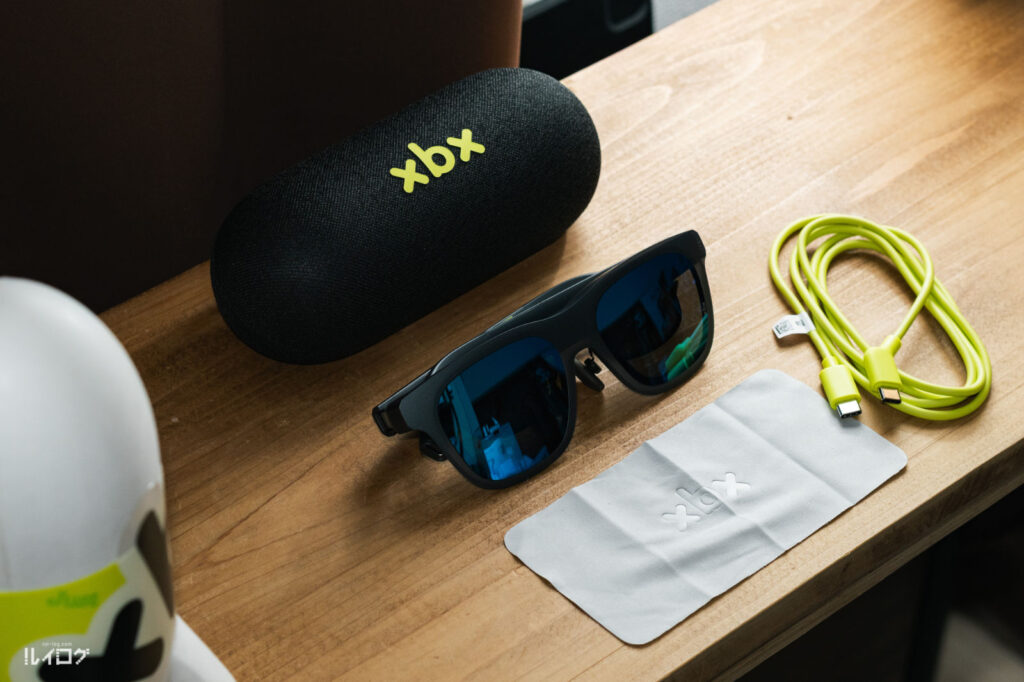 xbx a01+本体とケーブルとクロスとケース