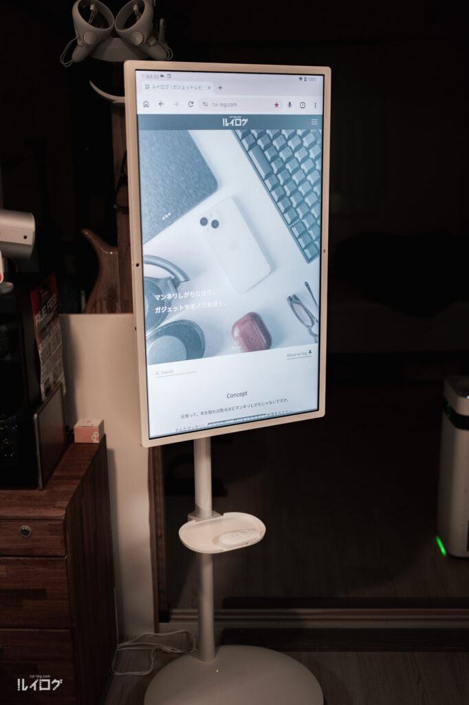 KTC MegaPad A32Q7Sはピボット・縦画面でも使える