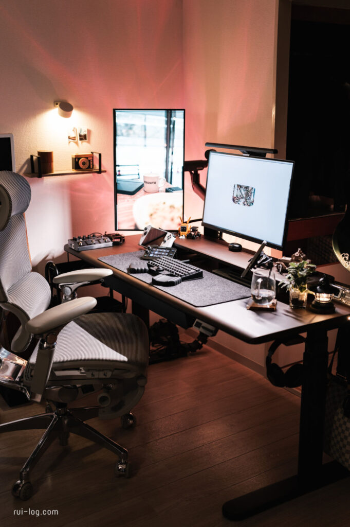 COFO Desk Studioを導入したルイログデスクセットアップ